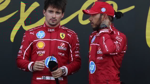 Charles Leclerc beat Lewis Hamilton comfortably in 2025