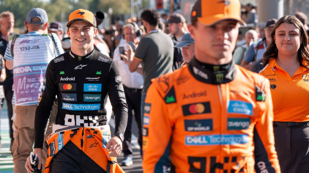 Oscar Piastri, Lando Norris, McLaren, Monza, Italy, 2025