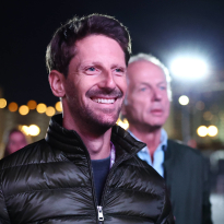 Romain Grosjean in emotional reunion after horror F1 crash