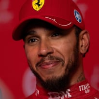 Lewis Hamilton shows off his Italian by shouting at his 'neighbours'