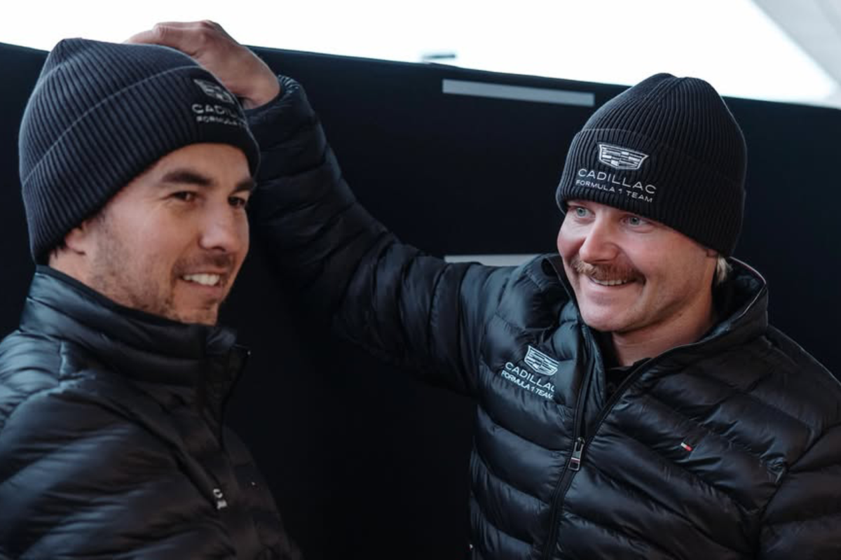 Sergio Pérez, Valtteri Bottas, Cadillac, Shakedown, CREDITS Cadillac 